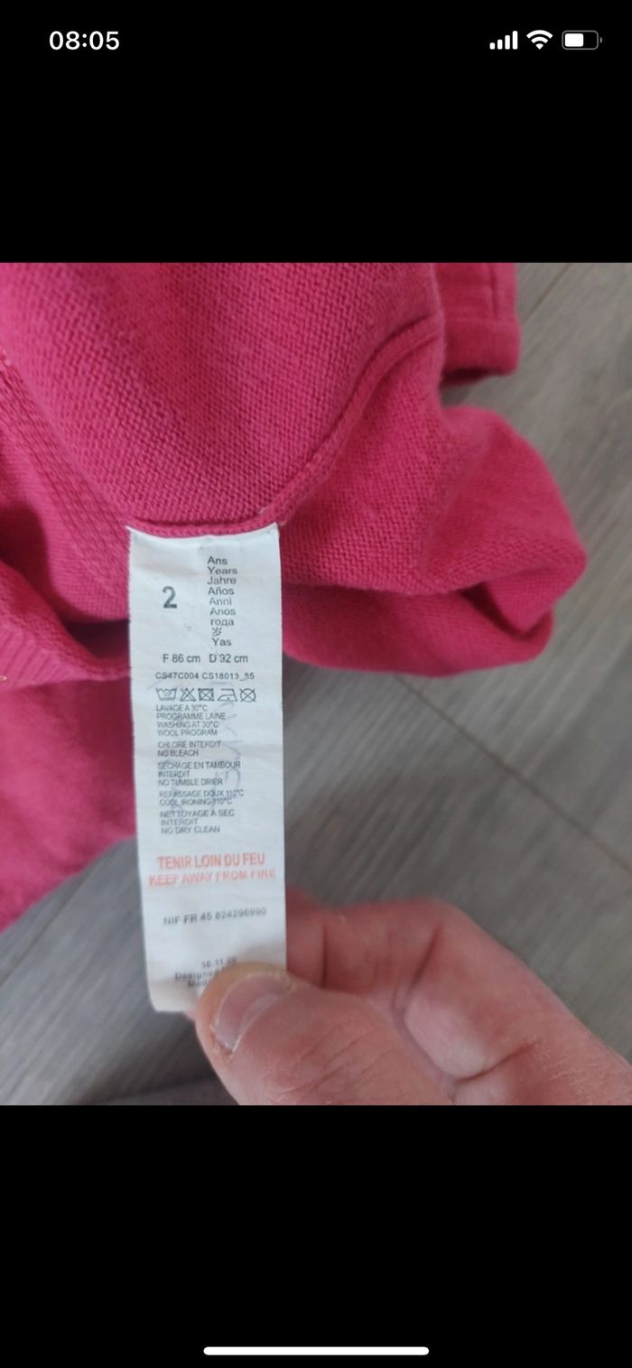 Pull Catimini taille 2 ans - photo numéro 4