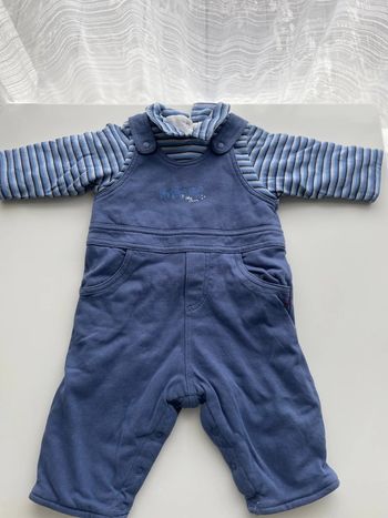 Salopette bleu bébé