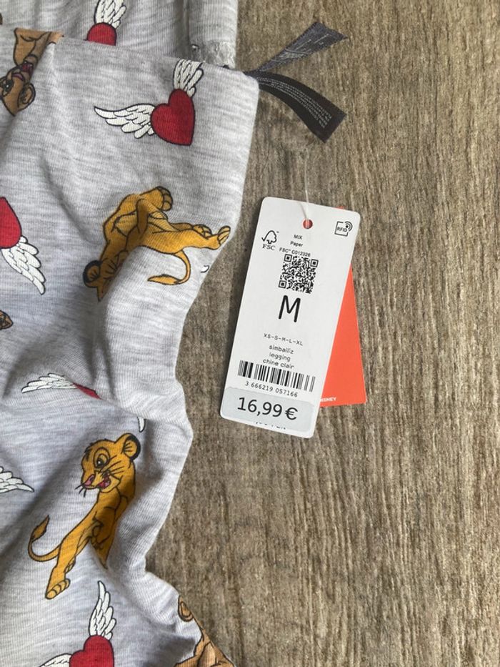 Pantalon de pyjama undiz Simba le roi lion neuf - photo numéro 2