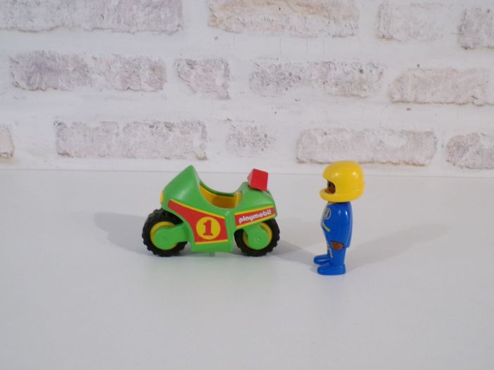 Moto Playmobil 123  (J22) - photo numéro 2