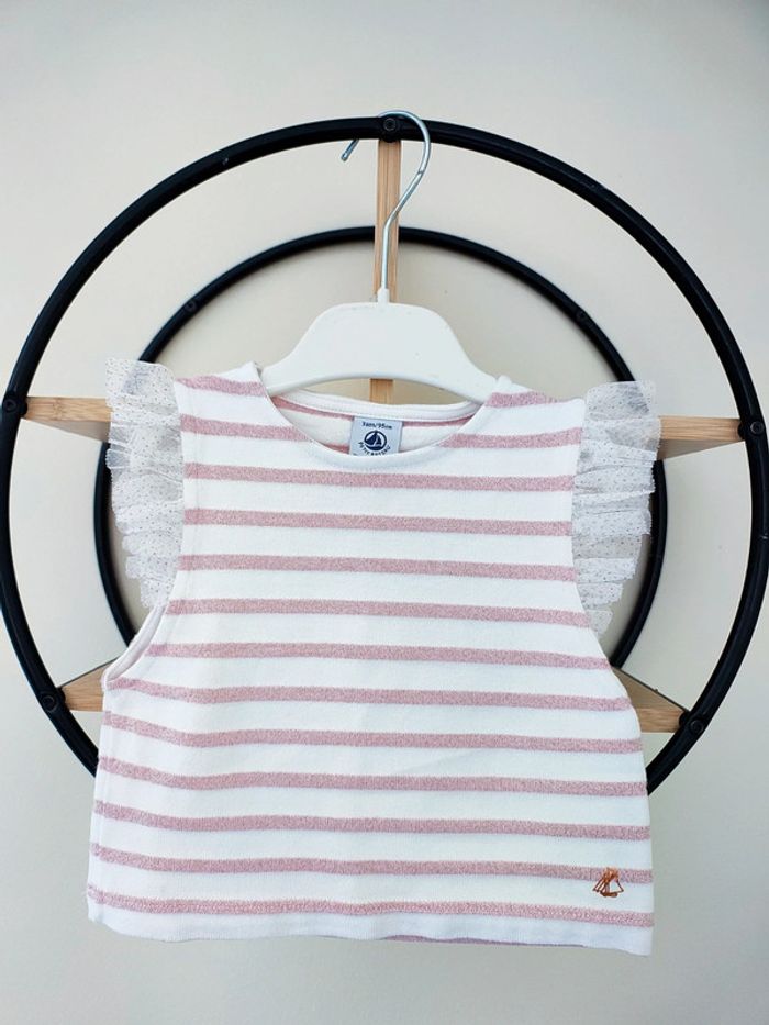 3 ans teeshirt été petit bateau