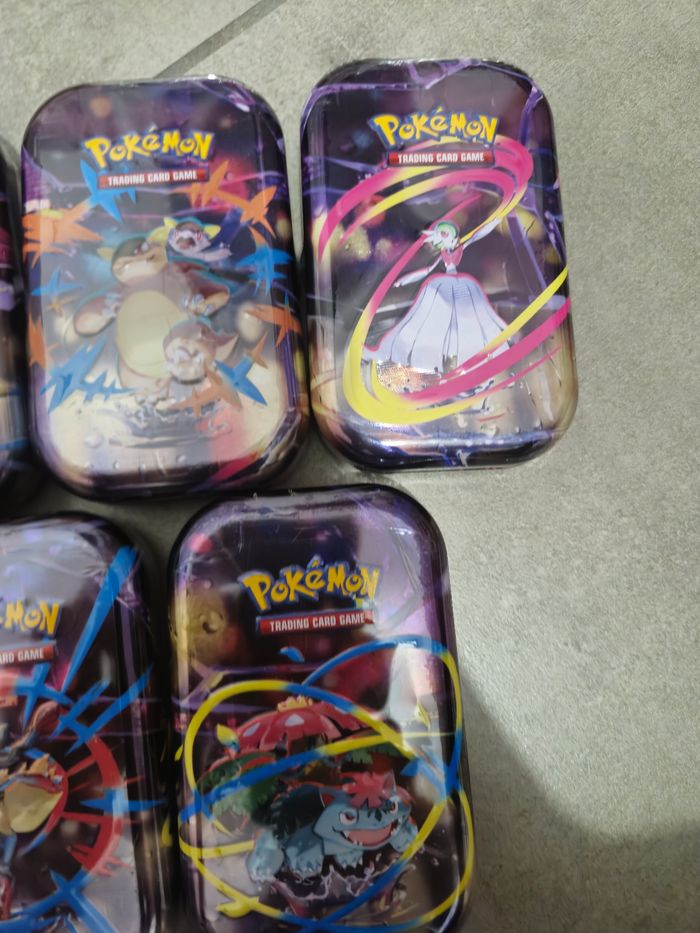 Pokemon mini tins mega evolution m01 - photo numéro 2