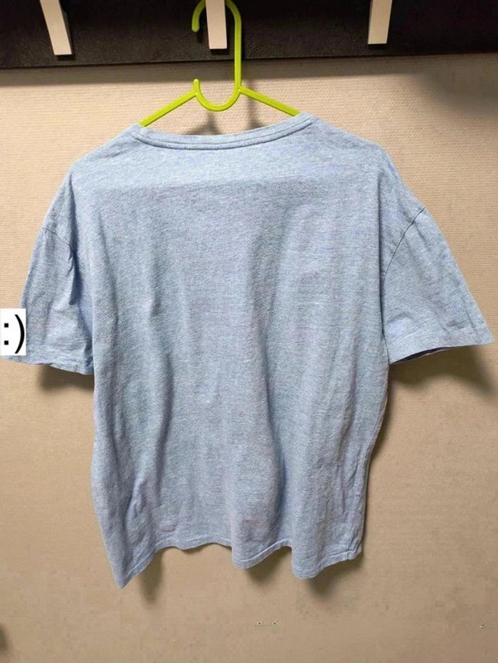 T-shirt Ralph Lauren Bleu Chinée – Taille L - photo numéro 6