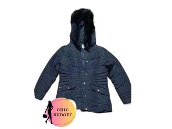 Doudoune en Très Bon État - Couleur Noire - Marque La Halle - Taille XL