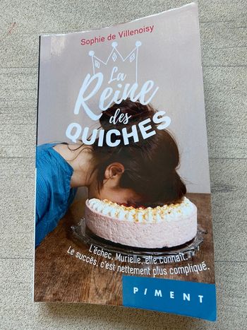 Livre la reine des quiches