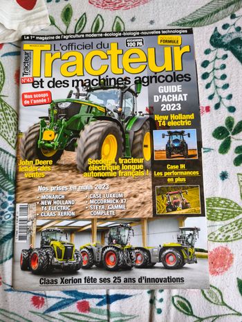 Magazine tracteur