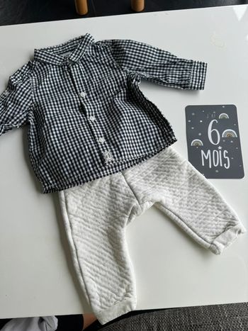 Ensemble garçon chemise pantalon