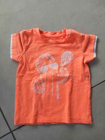 T-shirt MC orange 6M Name It