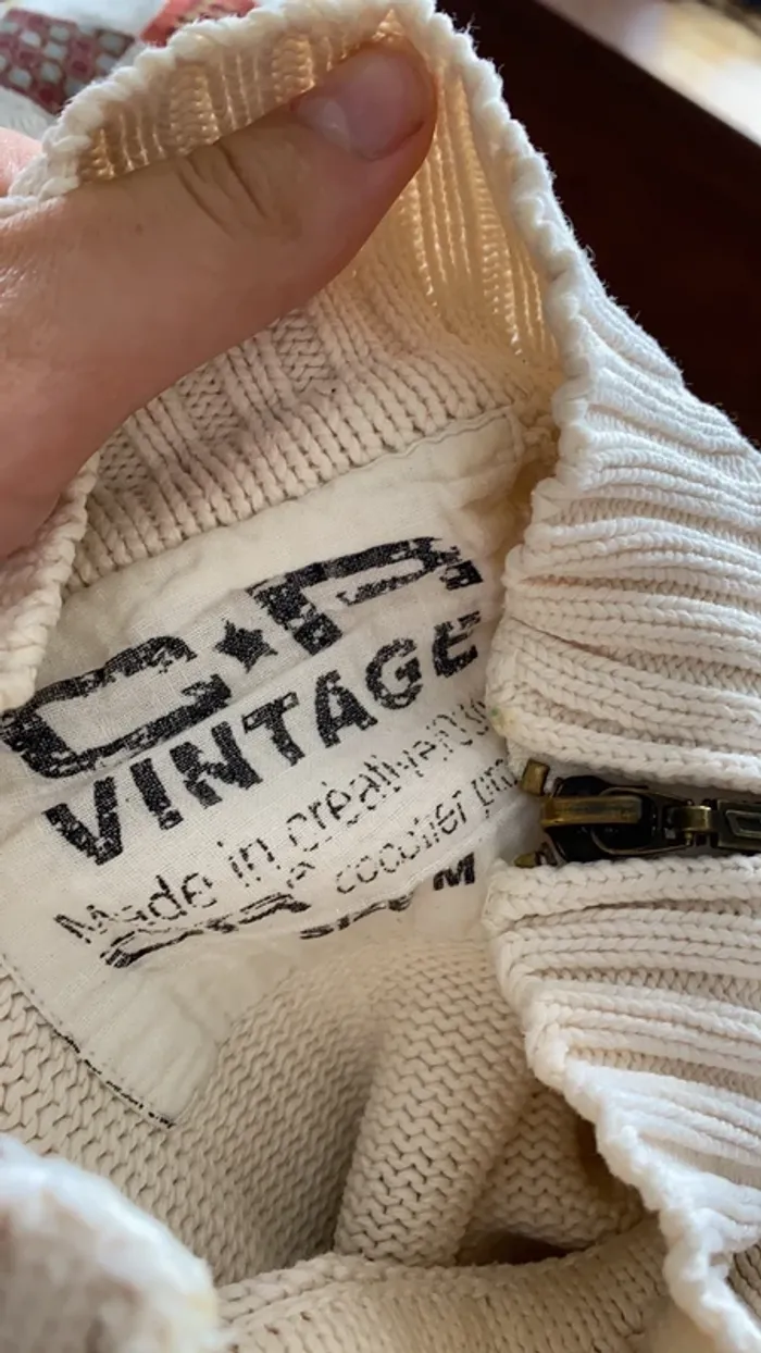pull d’hiver homme taille M vintage - photo numéro 4