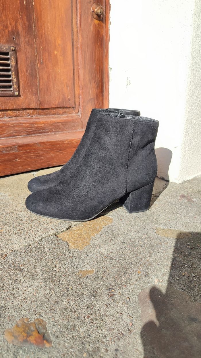 Bottines noires Éram taille 38 - photo numéro 2