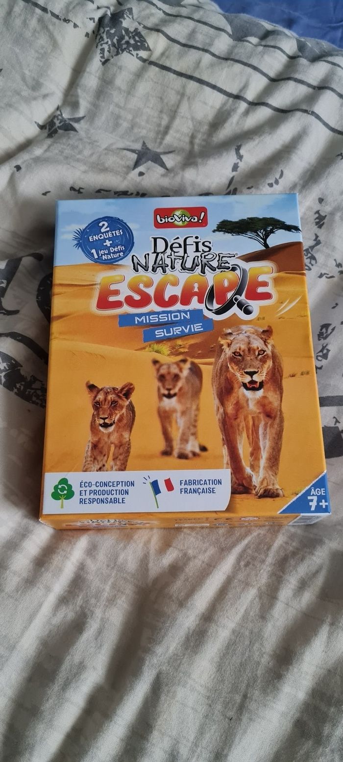 Jeu Escape game - 7 ans