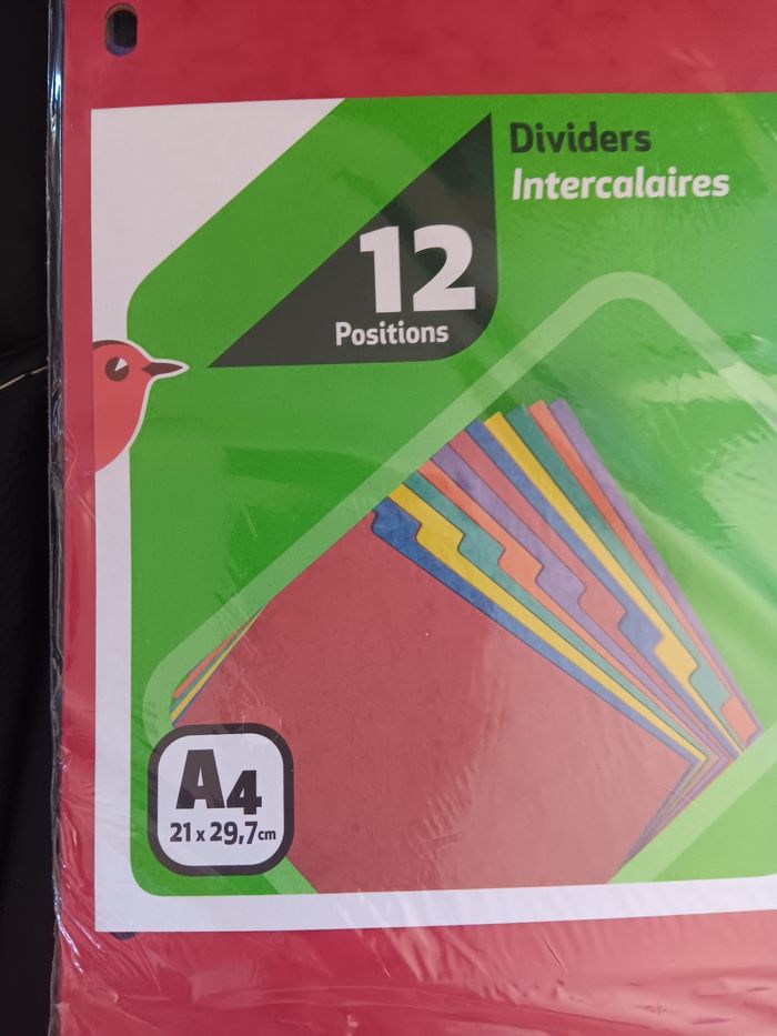 Lot de 12 intercalaires - photo numéro 4