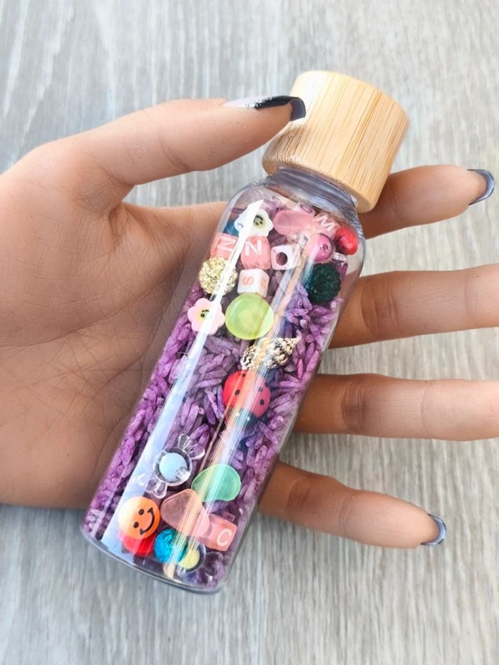 Bouteille sensoriel, jouet d’éveil coloré, retour au calme