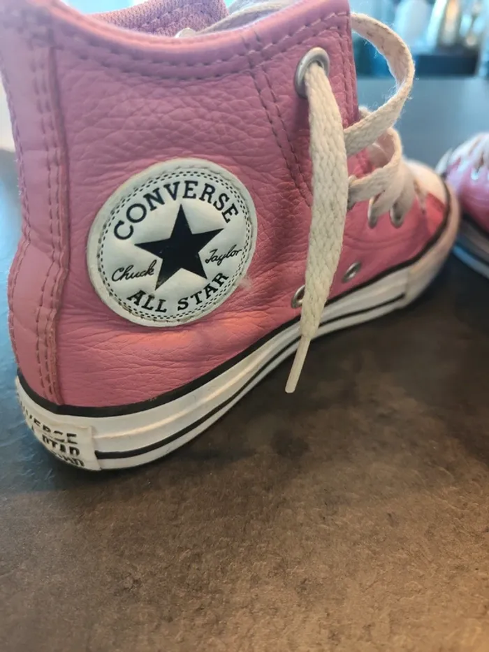 Converse rose - photo numéro 4