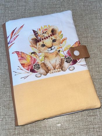 Protège carnet de santé lion 