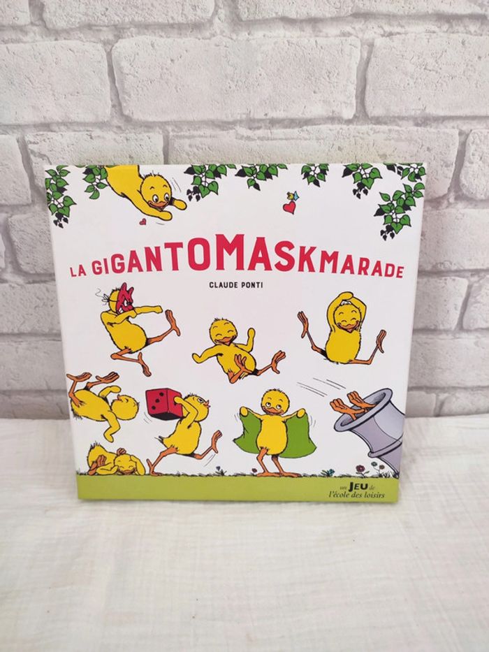 Jeu école des loisirs La Gigantomaskmarade