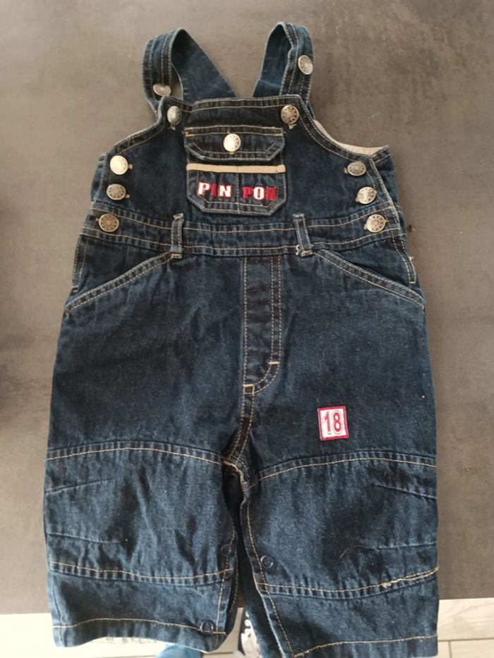 Salopette jean bebe