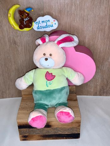 AJE07 doudou lapin 🐰 ajena