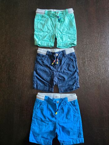 Lot de 3 shorts Gemo en 18 mois