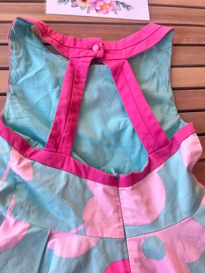 Robe fleurie jacadi 4 ans - photo numéro 3