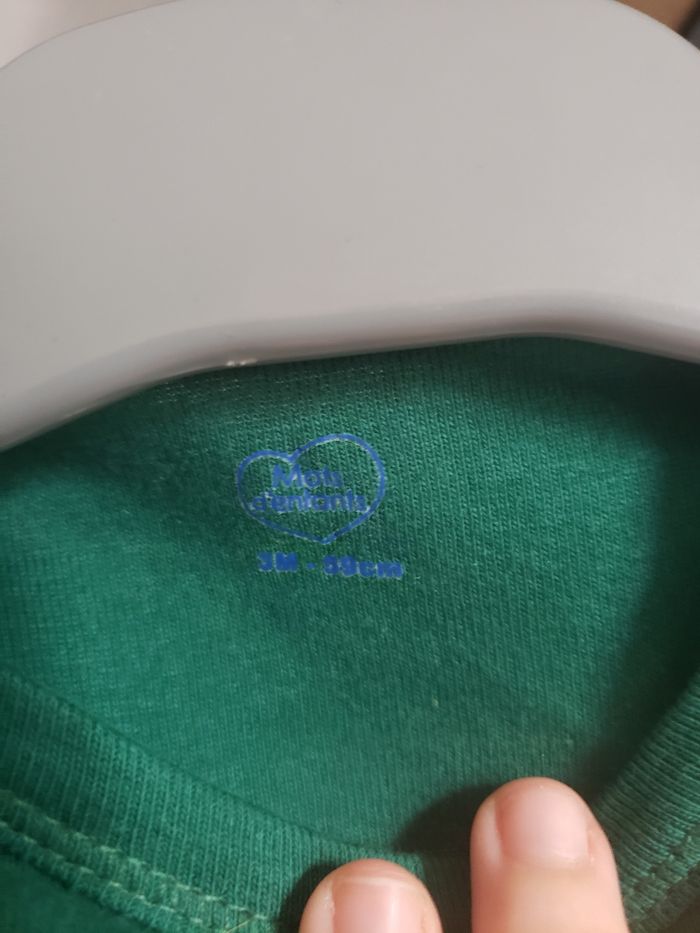 Lot de 2 bodys 🎀 Mots d'enfants 3 mois 1€50 - photo numéro 3