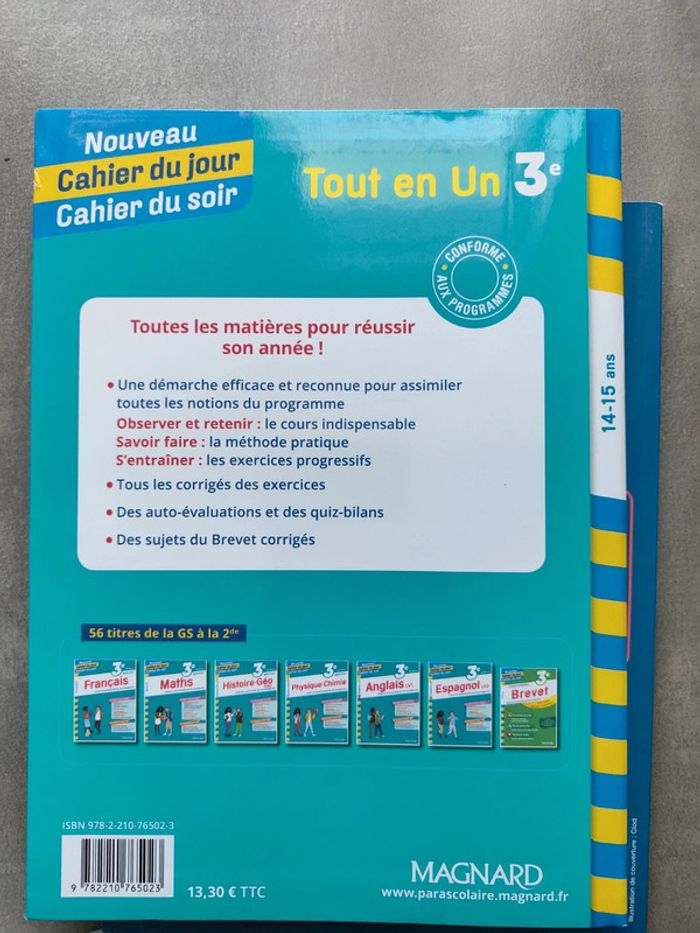 Lot livre 3ème brevet - photo numéro 5