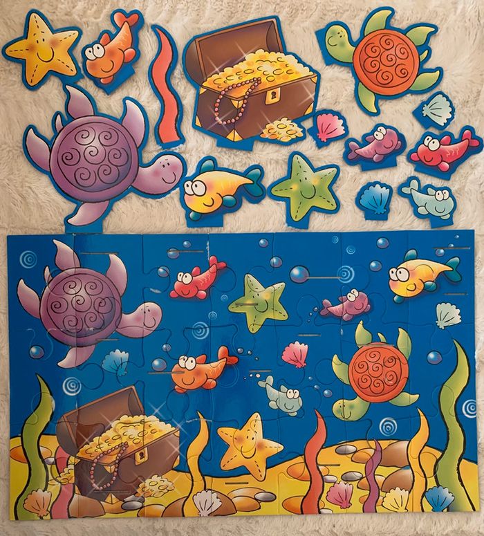 Puzzle 3D l’océan Grafix kids activity comme neuf - photo numéro 2