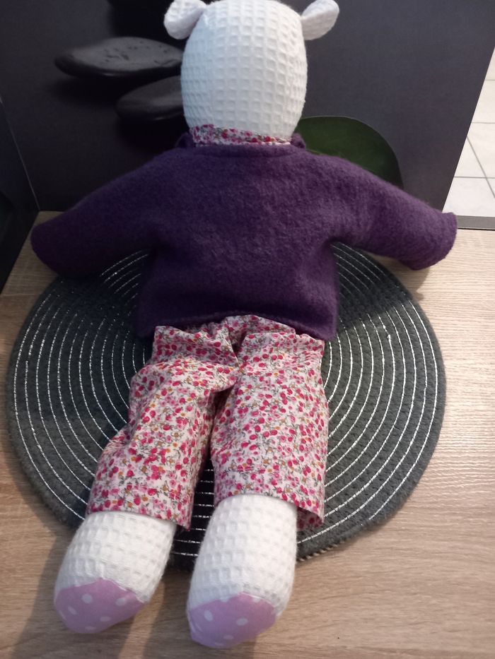 Peluche doudou la clef des champs 50cm - photo numéro 6