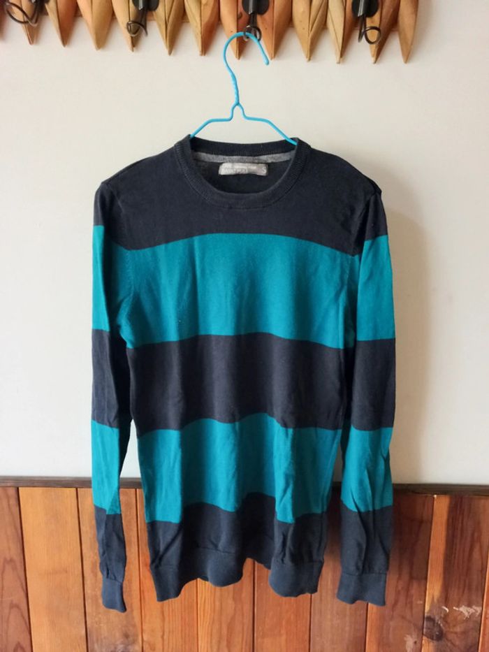 Pull rayé