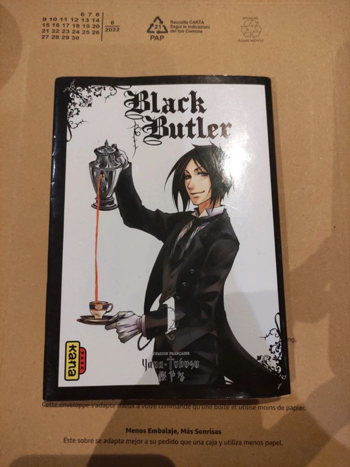 Manga black butler tome 1