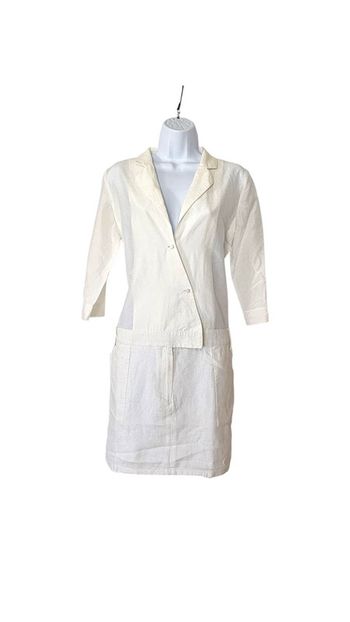 robe d'ete les petites collection blanc taille 42