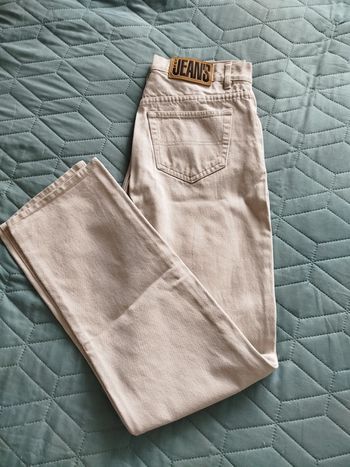 Pantalon homme en jean écru taille 36