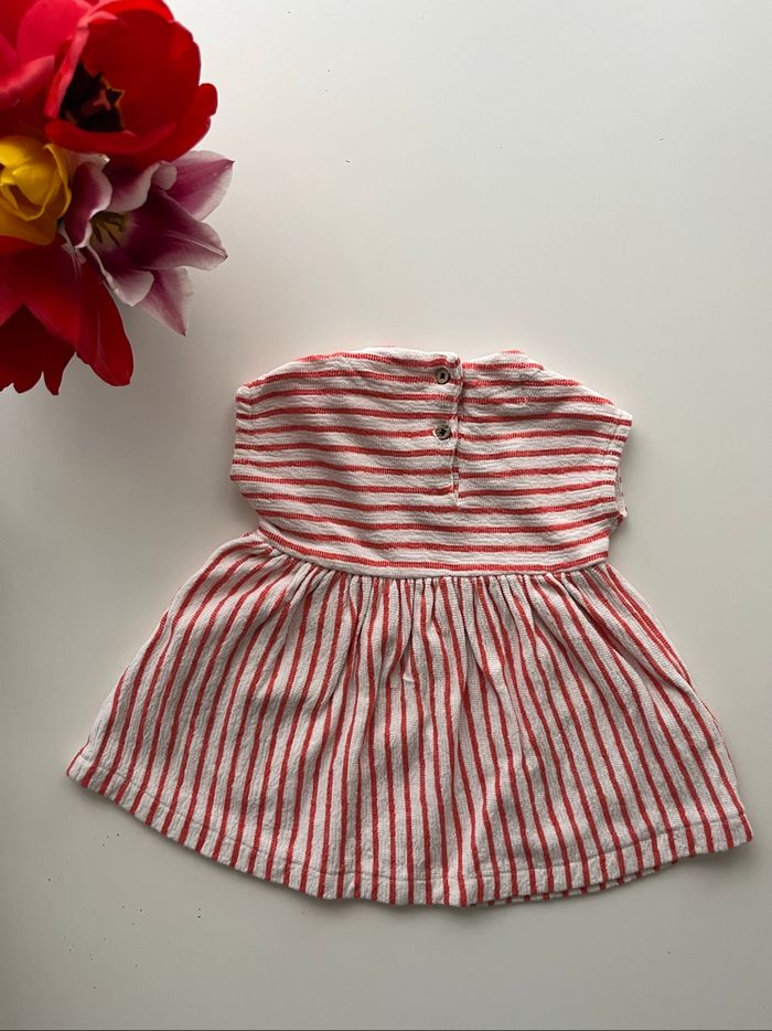 Lot de 5 robes - 6 mois - Petit Bateau - Cadet Rousselle - Zippy - Cyrillus - photo numéro 9