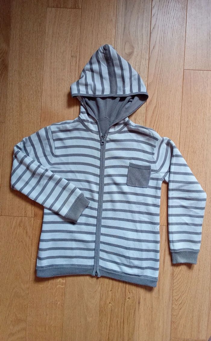Gilet réversible Tartine et chocolat 10 ans - photo numéro 5