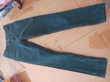 Pantalon velours vert