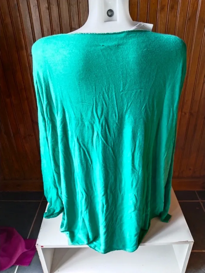 Magnifique pull femme doux marque Piment rouge taille 56/58 - photo numéro 6