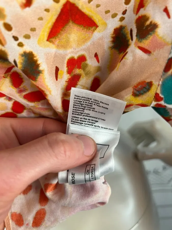 Top Court Rose Ba&sh T.2 / M neuf - photo numéro 7