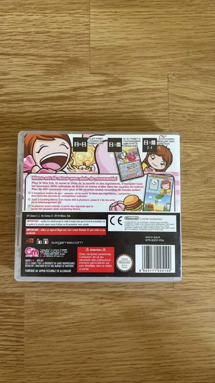 Jeu Nintendo DS Cooking Mama 3 - photo numéro 3