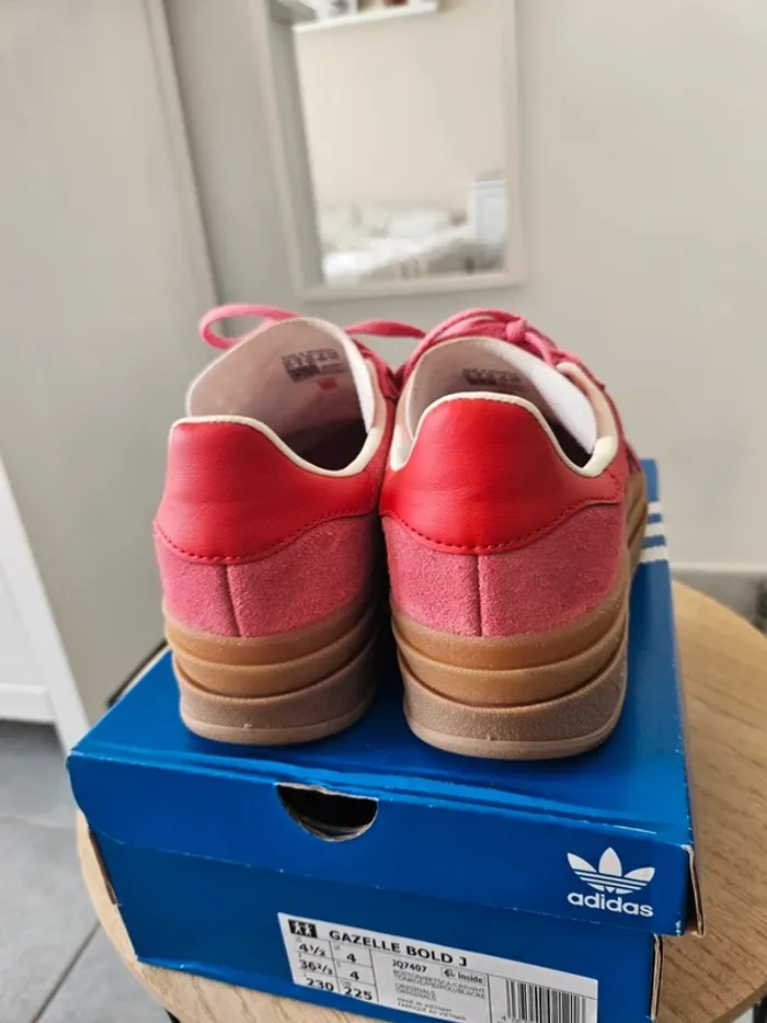 Adidas gazelle bold fushia - photo numéro 4