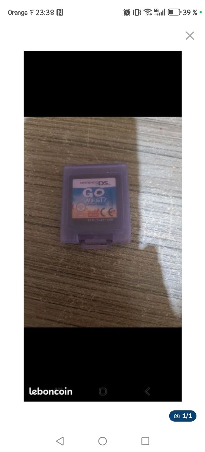 Jeu go west ds