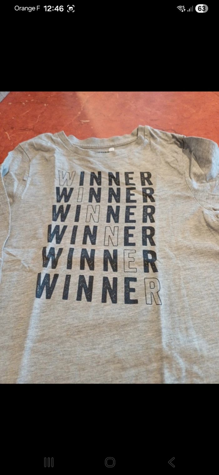 T.shirt garçon taille 5 ans - photo numéro 2