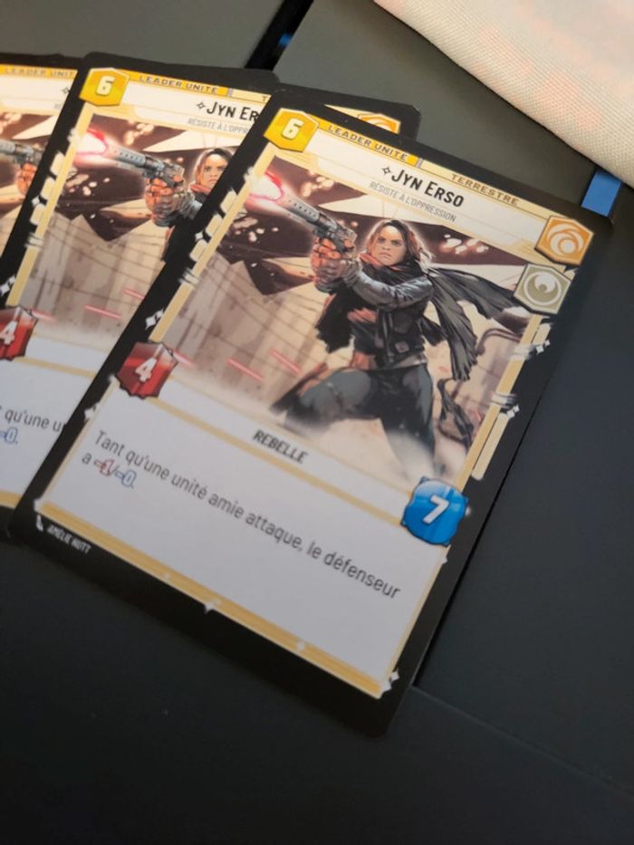 Cartes Star Wars Unlimited Jyn Erso - photo numéro 2