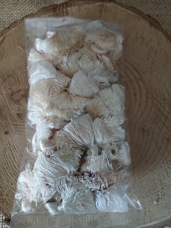 Lot de 50 glands pompons blanc crème beige - photo numéro 3
