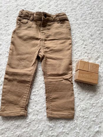 Pantalon marron 12/18 mois