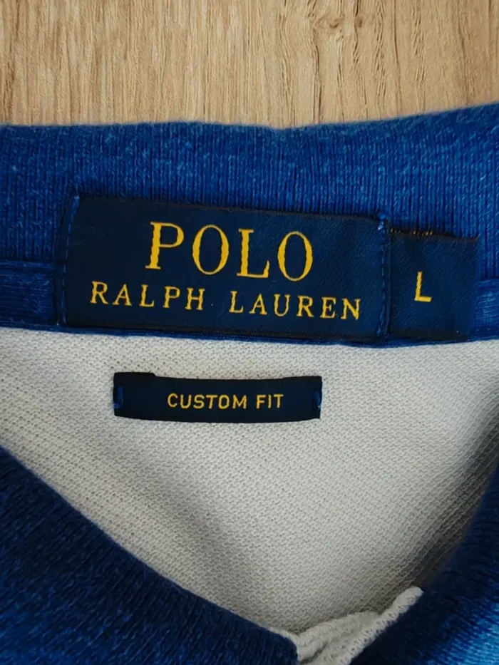 Polo a rayures homme Ralph Lauren taille L - photo numéro 6