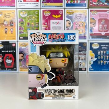 Funko Pop Naruto Sage Mode 185 - Exclusive - Naruto Shippuden - Figurine en boîte