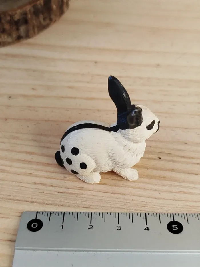 Schleich lapin papillon Figurine animal de la ferme - photo numéro 4
