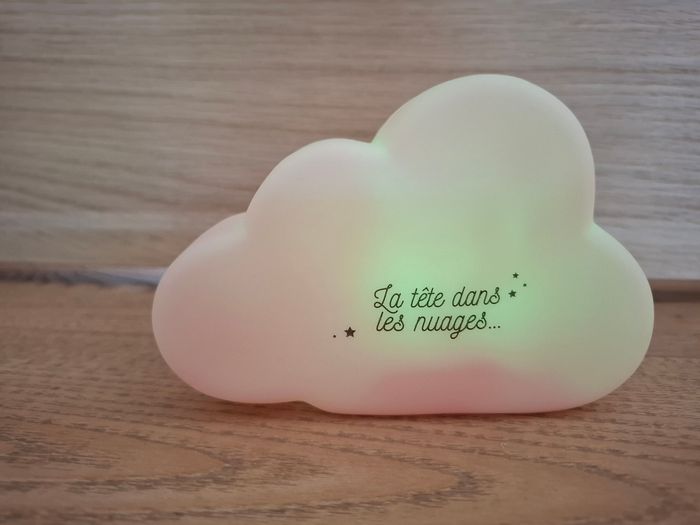 Veilleuse nuage rose - photo numéro 5