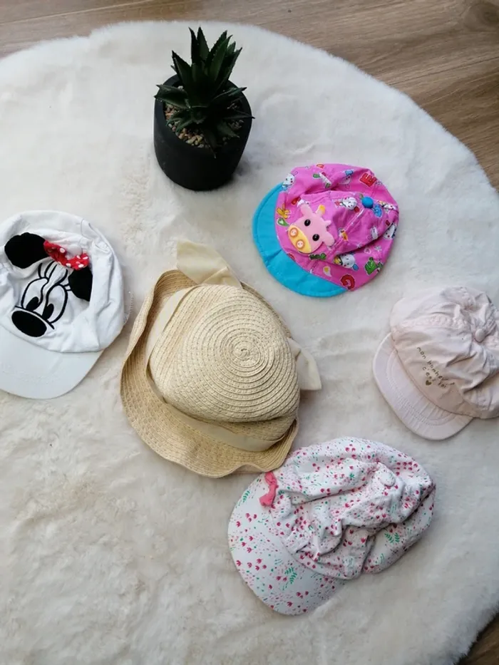 Lot casquette chapeau