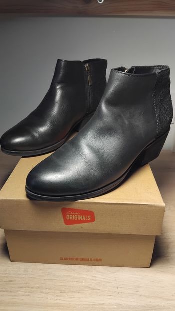 Boots en Clark cuir Clark